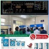 Thiết kế xưởng giặt Bệnh viện: Tiêu chuẩn vệ sinh và công suất lớn.